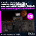 Cover-Bild zum Titel 'Der verdächtige Vizepräsident (Sherlock Holmes - Die galaktischen Fälle, Folge 13)' von 'Arthur Conan Doyle, S. Pomej'