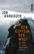 Cover-Bild zum Titel 'Auf den Gipfeln der Welt' von 'Jon Krakauer'
