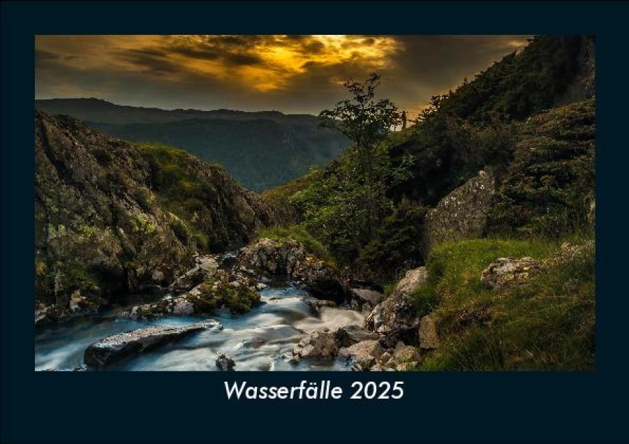 Wasserfälle 2025 Fotokalender DIN A5 - Tobias Becker