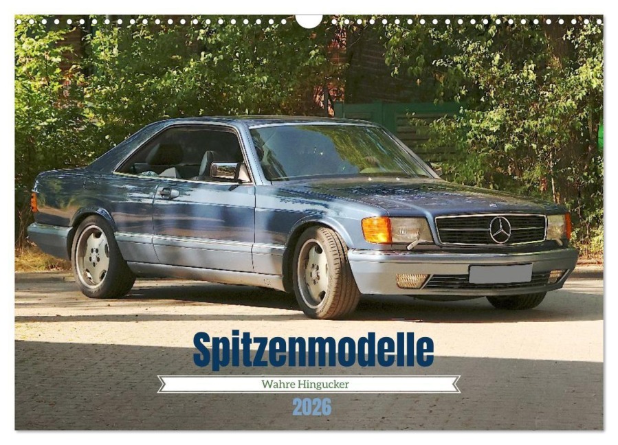 Spitzenmodelle - Wahre Hingucker (Wandkalender 2026 DIN A3 quer), CALVENDO Monatskalender - Anja Bagunk