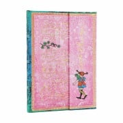 Cover-Bild zum Titel 'Astrid Lindgren, Pippi Longstocking (Embellished Manuscripts Collection) Midi Lined Hardcover Journal (Wrap Closure)' von 'Paperblanks'