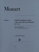 Cover-Bild zum Titel '12 Variationen über "Ah, vous dirai-je Maman" KV 265 (300e)' von 'Wolfgang Amadeus Mozart'