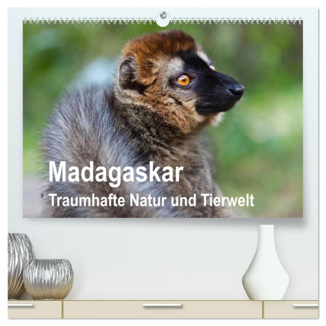 Madagaskar. Traumhafte Natur und Tierwelt (hochwertiger Premium Wandkalender 2026 DIN A2 quer), Kunstdruck in Hochglanz - Sabine Reuke