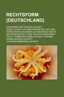 Rechtsform (Deutschland) - 