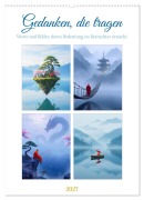 Cover-Bild zum Titel 'Gedanken, die tragen (Wandkalender 2027 DIN A2 hoch), CALVENDO Monatskalender' von 'Kerstin Waurick'