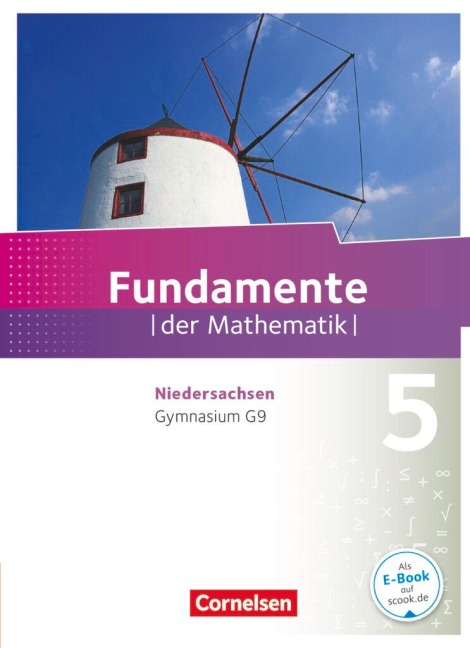 Fundamente der Mathematik 5. Schuljahr. Schülerbuch Gymnasium Niedersachsen - Hans Ahrens, Hubert Langlotz, Angelika Siekmann, Brigitta Krumm, Malte Stemmann