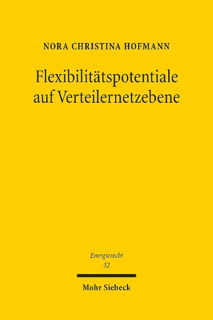 Flexibilitätspotentiale auf Verteilernetzebene - Nora Christina Hofmann