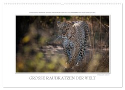 Cover-Bild zum Titel 'Emotionale Momente: Große Raubkatzen der Welt. (Wandkalender 2026 DIN A2 quer), CALVENDO Monatskalender' von 'Ingo Gerlach GDT'