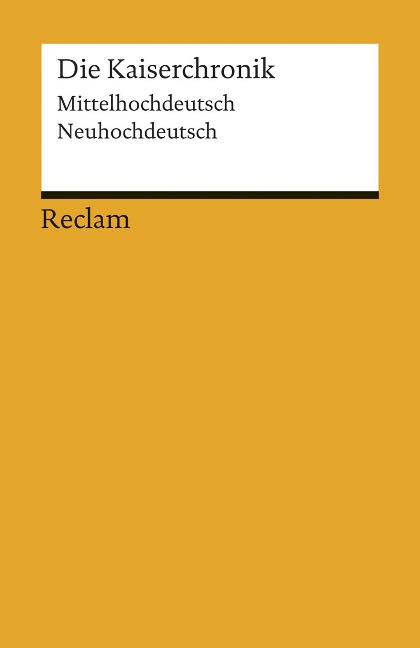 Die Kaiserchronik - 