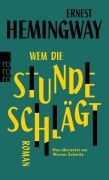 Cover-Bild zum Titel 'Wem die Stunde schlägt' von 'Ernest Hemingway'