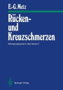 Cover-Bild zum Titel 'Rücken- und Kreuzschmerzen' von 'Erhard-Günter Metz'