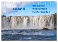 Island - Gletscher, Wasserfälle, Heiße Quellen (Tischkalender 2025 DIN A5 quer), CALVENDO Monatskalender - Hans Seidl