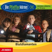Cover-Bild zum Titel 'Die Pfefferkörner. Blutdiamanten' von 'Silja Clemens, Anja Jabs, Andrea Katzenberger, Katharina Mestre, Jörg A. Reiter'