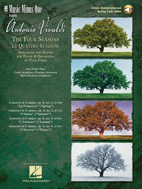 Vivaldi: The Four Seasons for Flute Book/Online Audio - Antonio Vivaldi