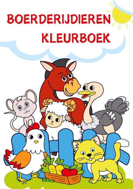 Boerderijdieren Kleurboek - Maryan Ben