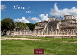 Cover-Bild zum Titel 'Mexico Kalender 2026 - Wandkalender | Fotokalender Nordamerika 35x50cm - Farbenprächtige Motive von Land & Kultur, stimmungsvolle Wanddeko für Zuhause oder Büro' von ''