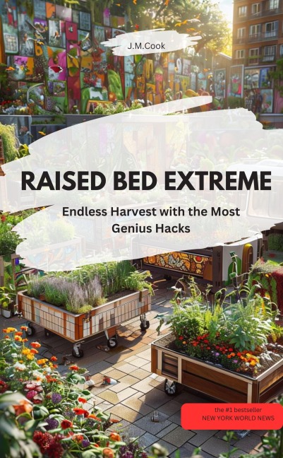 RAISED BED EXTREME Harvest without end with the most ingenious hacks - J. M. Cook J. M. Cook