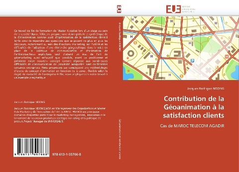 Contribution de la Géoanimation à la satisfaction clients - Jacques Rodrigue Ndong