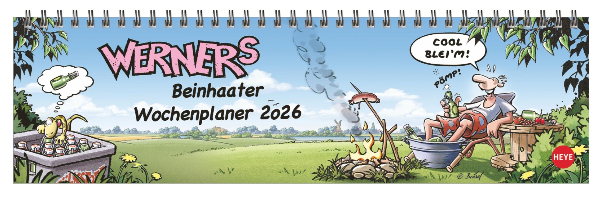 Werner Wochenquerplaner 2026 - Rötger Feldmann