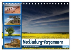 Cover-Bild zum Titel 'Mecklenburg-Vorpommern (Tischkalender 2026 DIN A5 quer), CALVENDO Monatskalender' von 'Thomas Deter'