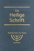 Cover-Bild zum Titel 'Die Heilige Schrift' von 'Naftali Herz Tur-Sinai'