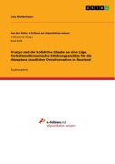 Cover-Bild zum Titel 'Vranyo und der kollektive Glaube an eine Lüge. Verhaltensökonomische Erklärungsansätze für die Akzeptanz staatlicher Desinformation in Russland' von 'Luke Moldenhauer'