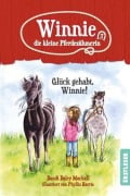 Cover-Bild zum Titel 'Winnie, die kleine Pferdezähmerin - Glück gehabt, Winnie!' von 'Dandi Daley Mackall'