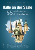 Cover-Bild zum Titel 'Halle an der Saale. 55 Meilensteine der Geschichte' von 'Stattreisen Halle Kerstin Kiefel, Matthias Winter-Pelliccioni'