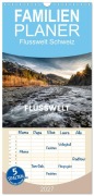 Cover-Bild zum Titel 'Familienplaner 2027 - Flusswelt Schweiz mit 5 Spalten (Wandkalender, 21 x 45 cm) CALVENDO' von 'Simon Schuhmacher'