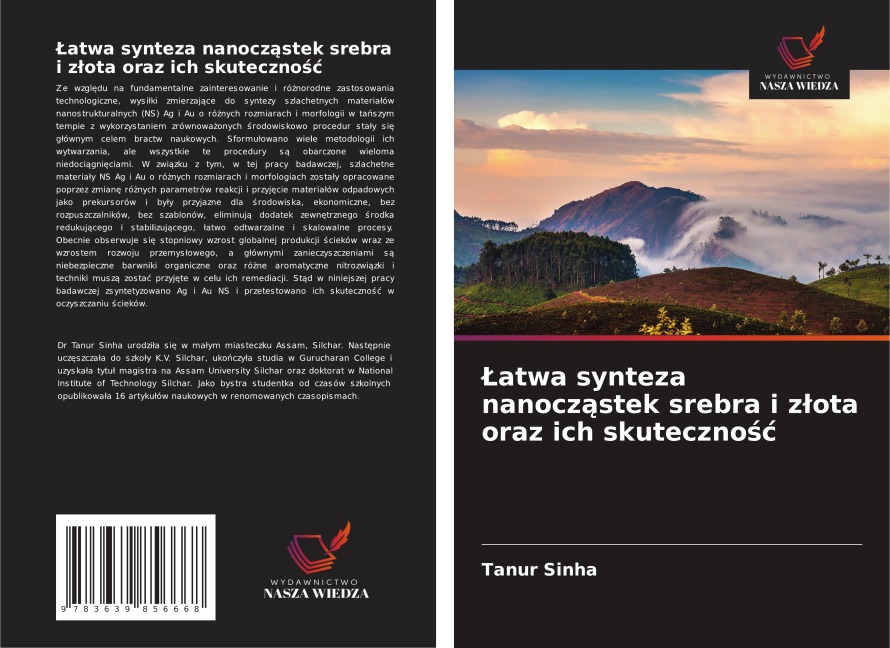 ¿atwa synteza nanocz¿stek srebra i z¿ota oraz ich skuteczno¿¿ - Tanur Sinha