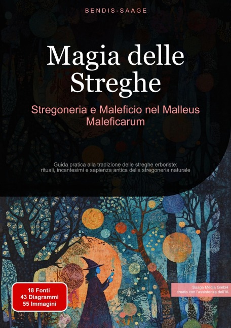 Magia delle Streghe: Stregoneria e Maleficio nel Malleus Maleficarum - Bendis A. I. Saage - Italiano