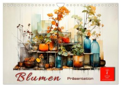 Blumen Präsentation (Wandkalender 2026 DIN A4 quer), CALVENDO Monatskalender - Peter Roder