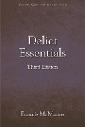 Cover-Bild zum Titel 'Delict Essentials' von 'Francis Mcmanus'