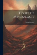 Cover-Bild zum Titel 'Cours De Mineralogie' von 'Nicolas Jolyclerc'