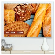 Cover-Bild zum Titel 'BROTART / 2026 (hochwertiger Premium Wandkalender 2026 DIN A2 quer), Kunstdruck in Hochglanz' von 'Ralph Kerpa'