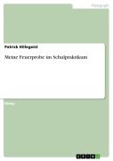 Cover-Bild zum Titel 'Meine Feuerprobe im Schulpraktikum' von 'Patrick Hillegeist'