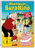 Cover-Bild zum Titel 'Die Abenteuer des Burattino' von 'Anatoli Lepin'