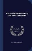 Cover-Bild zum Titel 'Beschreibung Der Gattung Und Arten Der Heiden' von 'Carl Friedrich Waitz'