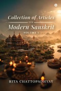 Cover-Bild zum Titel 'Collection of Articles on Modern Sanskrit' von 'Rita Chattopadhyay'