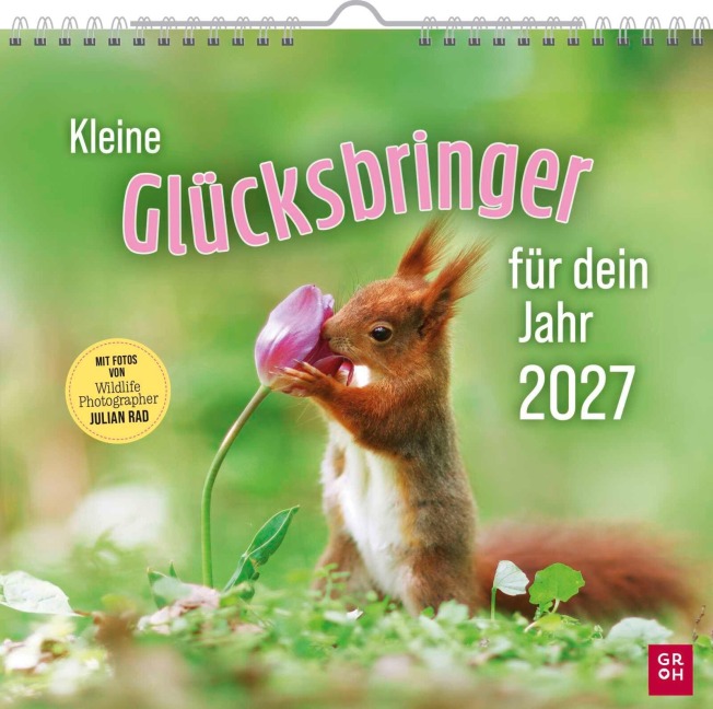 Wandkalender 2027: Kleine Glücksbringer für dein Jahr - Julian Rad
