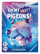Cover-Bild zum Titel 'Ravensburger 12002769 - Oh my Pigeons! Party Erweiterung - Partyspiel für 2-5 Spieler, Familie & Freunde, lustig' von ''