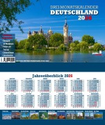 Cover-Bild zum Titel '3-Monatskalender Deutschland 2026' von 'Jörg Neubert'
