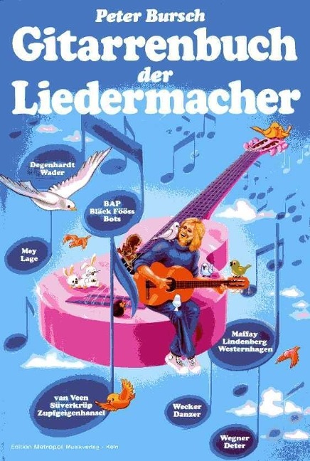 Gitarrenbuch der Liedermacher - Peter Bursch