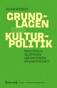 Cover-Bild zum Titel 'Grundlagen der Kulturpolitik' von 'Julius Heinicke'