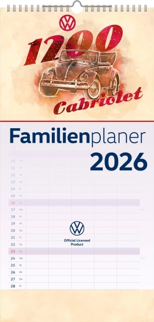 VW Familienplaner 2026 - 