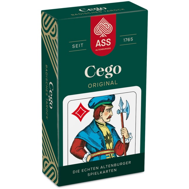 ASS Cego badisches Tarock in Faltschachtel (FSC zertifiziert) - ASS - Spielkartenfabrik Altenburg GmbH
