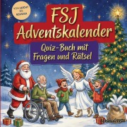 Cover-Bild zum Titel 'FSJ-Adventskalender: Quiz-Buch mit Fragen und Rätsel' von 'Schlauvento Interactive'