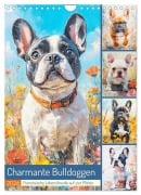 Cover-Bild zum Titel 'Charmante Bulldoggen. Französische Lebensfreude auf vier Pfoten (Wandkalender 2026 DIN A4 hoch), CALVENDO Monatskalender' von 'Rose Hurley'