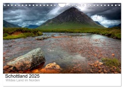 Schottland 2025 - Wildes Land im Norden (Wandkalender 2025 DIN A4 quer), CALVENDO Monatskalender - Kalender. Com Kalender365. Com