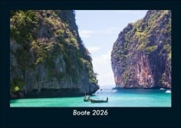 Cover-Bild zum Titel 'Boote 2026 Fotokalender DIN A5' von 'Tobias Becker'